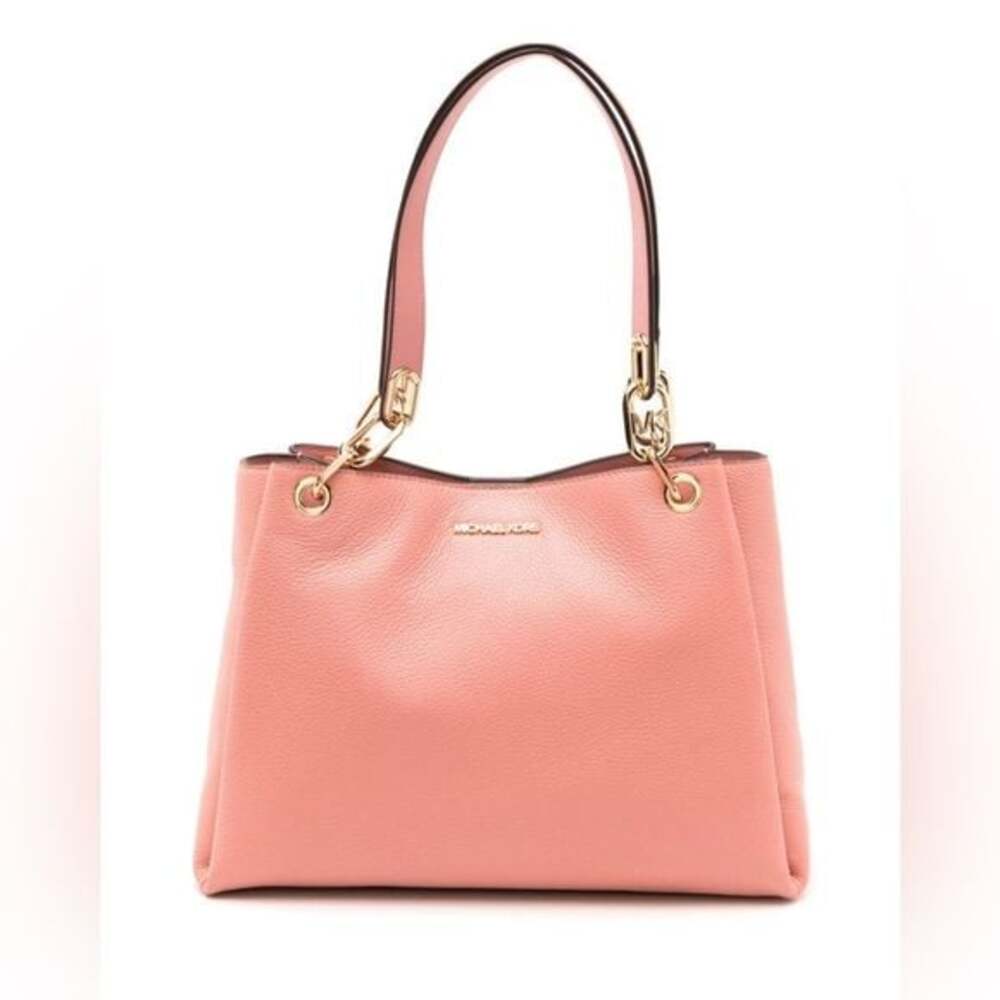 Michael Kors- Trisha pink leather purse - Picture 1 of 7